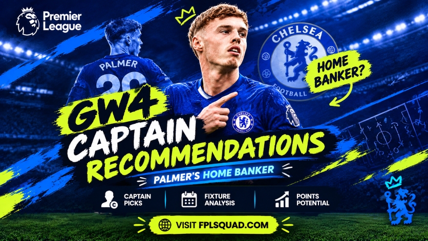 GW4 Captain Recommendations: Palmer’s Home Banker