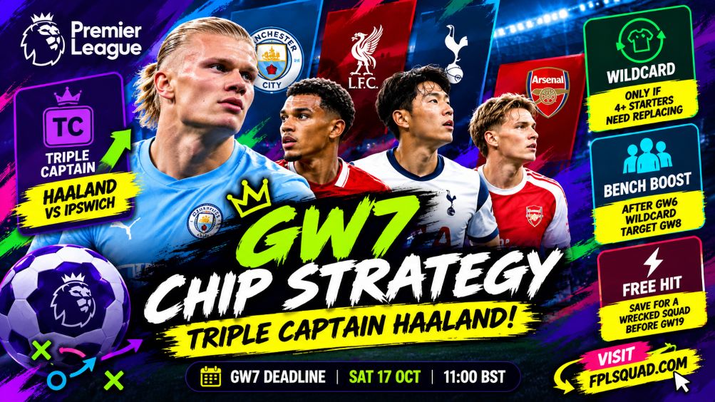 GW7 Chip Strategy: The Triple Captain Case Is as Good as It Gets