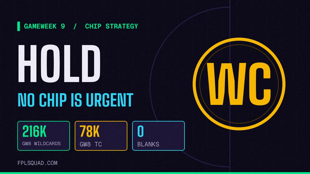 GW9 Chip Strategy: Count the Injuries Before You Wildcard